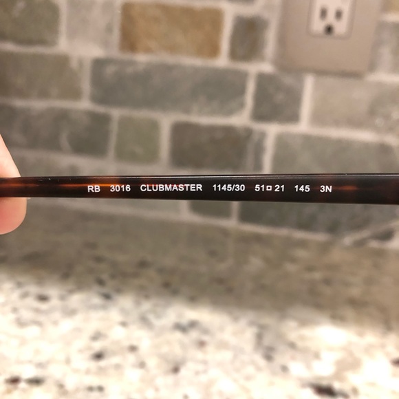 Ray-Bans Clubmaster with flash lenses - Picture 5 of 7